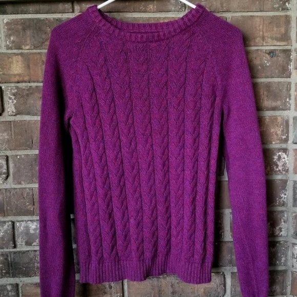 Lands End Womens Drifter Cotton Cable 